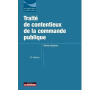 Traité De Contentieux De La Commande Publique