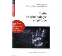 Traité de criminologie empirique, 4e édition
