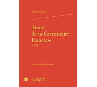 Traité De La Grammaire Françoise (1557)