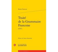 Traité De La Grammaire Françoise (1557)