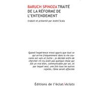 Traite de la reforme de l'entendement - Baruch Spinoza - Eclat Eds De L' - broché - Essai
