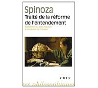 Traité de la réforme de l'entendement de Spinoza. Baruch (2004) Broché