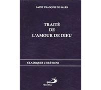 Traite de l'amour de dieu - - François de Sales - Mediaspaul - Livre
