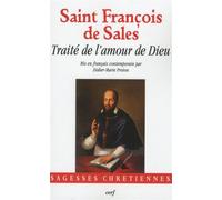 Traite de l'amour de dieu Mis en français contemporain - François de Sales - Cerf - broché - Essai
