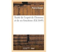 Traité de l'esprit de l'homme et de ses fonctions – Hachette Livre