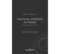 Traité de l'éternité du monde: Edition bilingue latin / français