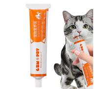 Traite de papillon pour chats, chats Treats Callo de balle | Traitements de contrôle de boule de cheveux multifonctionnels naturels - Pâtes pour animaux de compagnie non irritantes pour les soins de