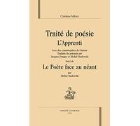 Traité de poésie. L'apprenti.