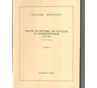 Traité de rythme de couleurs et d'ornithologie, tome 1