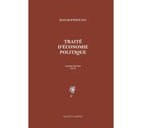Traité d'économie politique: Sixième édition (1841)