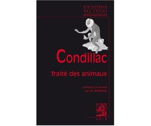 Traité des animaux de Etienne de Condillac ,Michel Malherbe (Commentaires) ( 4 mai 2004 )