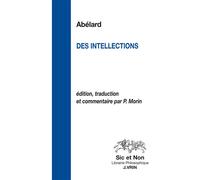 Traité des intellections - Pierre Abélard - Vrin - broché - Livre