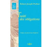 Traité des obligations - Édition de 1821