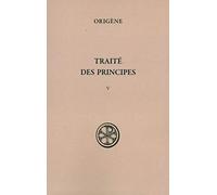 Traité des principes, tome V