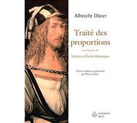 Traité des proportions: Lettres et écrits théoriques