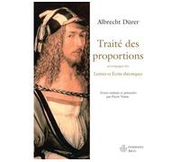 Traité des proportions Lettres et écrits théoriques - Albrecht Dürer - Hermann - broché - Essai