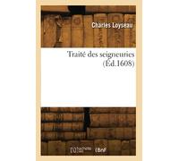 Traité des seigneuries (Éd.1608)