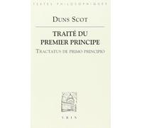 Traité Du Premier Principe : Tractacus De Primo Principio