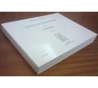 Traite Elementaire De Chimie