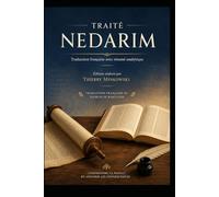 Traité Nedarim: Traduction française avec résumé analytique