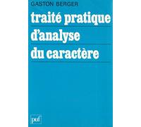 Traite pratique d'analyse caractere