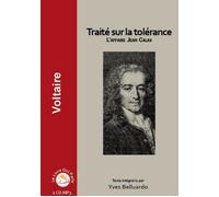 Traité sur la tolérance - Voltaire - Le Livre Qui Parle-Dpi - Texte lu (CD) - Textes lus CD