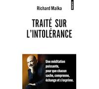 Richard Malka – Traité sur l'intolérance – Essai – Poche