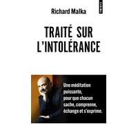 Traité sur l'intolérance - Richard Malka - Points - Poche - Essai