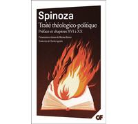 Traité théologico-politique Préface et chapitres XVI à XX - Baruch Spinoza - Flammarion - Poche - Essai