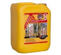SIKA - Traitement algicide et fongicide renforcé anti-traces rouges - Sikagard 126 Stop Rouge - Nettoyant désincrustant - Elimine algues rouges - Mur - Toiture - Terrasse - Façade - Dallage - 5L