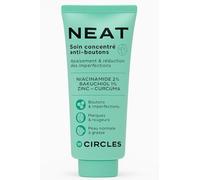 Traitement Anti-Acné Concentré NEAT 30 ml | Apaisant, Réducteur d’Imperfections & Réparateur | Peau Végane & 100% Naturelle | Tous Types de Peau | Sérum Visage Efficace pour Peau Sensible