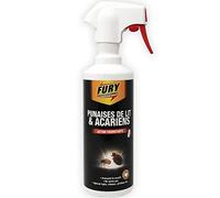 Insecticide spécial punaises de lit et acariens - pulvérisateur - Fury BRICOZOR