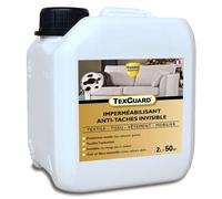 Traitement anti taches tissus ou cuir - TEXGUARD 2L (+ pulvérisateur offert) - jusqu'à 50m²