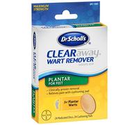 Traitement Anti-Verrues Plantaires Clear Away (Pour Les Pieds) 24 Disques M&e...