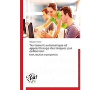 Traitement Automatique Et Apprentissage Des Langues Par Ordinateur