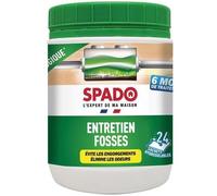 SPADO - Activateur & débloqueur fosses septiques & toutes eaux - Redémarre & active une fosse - Traitement choc biologique - Elimine les odeurs - 500 G - Fabriqué en France