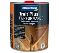Traitement bois Blanchon Trait Plus Performance 5L multi-usages prêt à l'emploi