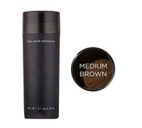 TRAITEMENT CAPILLAIRE - ANTI-CHUTE - Poudre 27.5g - Couleur Marron - Effet Durable - Nettoyage Facile