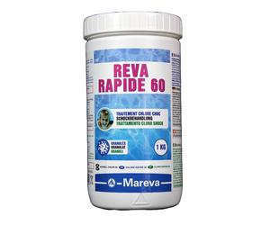 Traitement chlore choc Mareva CHLORE RAPIDE 60 Granulés 1kg