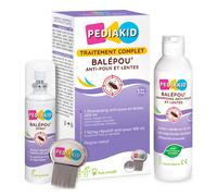 Traitement Complet Balépou Anti-poux Et Lentes Peigne Inclus Multicolore TU