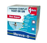 Kit Rev-Aqua MAREVA traitement complet pour piscine de 18 à 30 m3 - 1 mois - 140001U