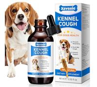 Traitement contre la toux de chenil pour chien - Traitement naturel contre la toux à base de plantes pour chiens de toutes races et tailles - Aide aux allergies et renforcement du système immunitaire