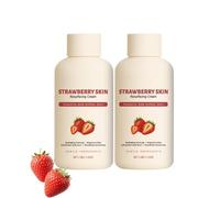 Traitement de la peau à la fraise, crème contre la kératose pilaire, complexe triple acide pour la kératose pilaire, lisse les bras et les jambes, aide à réduire les imperfections