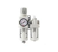 Traitement de la source d'air du compresseur d'air comprimé avec un réducteur de pression pneumatique de type AC Séparation huile-eau blanche(Ac40-04de-b)