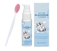 Traitement de l'Acné du Menton Félin - Kit Anti-Pointš Nòirs pour Chats | Solution Nettoyante Douce 30ml avec Brosse | Soin Efficace pour Peau Irritée et Boutons