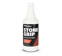 Traitement de sol glissant Stone Grip - Prêt à l'emploi - Application antidérapante pour sols extérieurs et intérieurs (10 m²)
