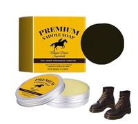 Traitement des bottes 100 g Savon de selle Soin du cuir Émulsion d'huile Bouclier Reviver Adoucisseur Renforceur de brillance Finition durable Étui de voyage compact Entretien des chaussures équestres