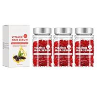 Traitement des cheveux de l'huile argan marocaine Drops | Sérum nourrissant et lissage | pour le contrôle des frisottis et la brillance | Pour tous les types de cheveux,3PCS