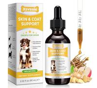 Traitement des Infections à levures pour Chiens, Traitement Naturel des Infections à levures pour Chiens, Anti Demangeaison Chien, pour Chien Démangeaisons Grattage, Renforcer l'immunité, Saveur Bacon