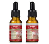 Traitement des ongles incarnés - 2 x 30 ml - Pour ongles incarnés - Huiles de soin des cuticules pour ongles incarnés - 60 ml